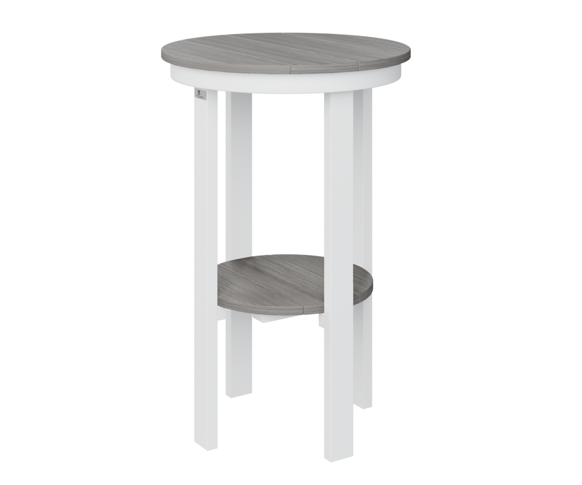 Round End Table Bar