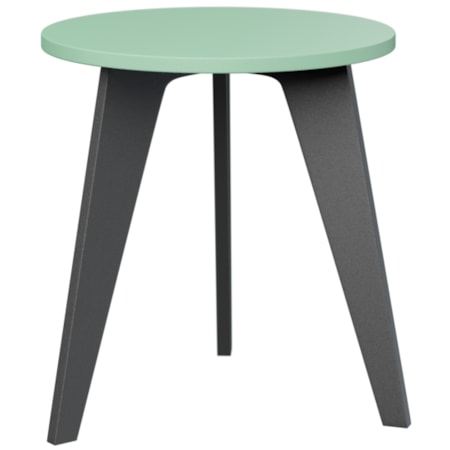 Nordic Round End Table