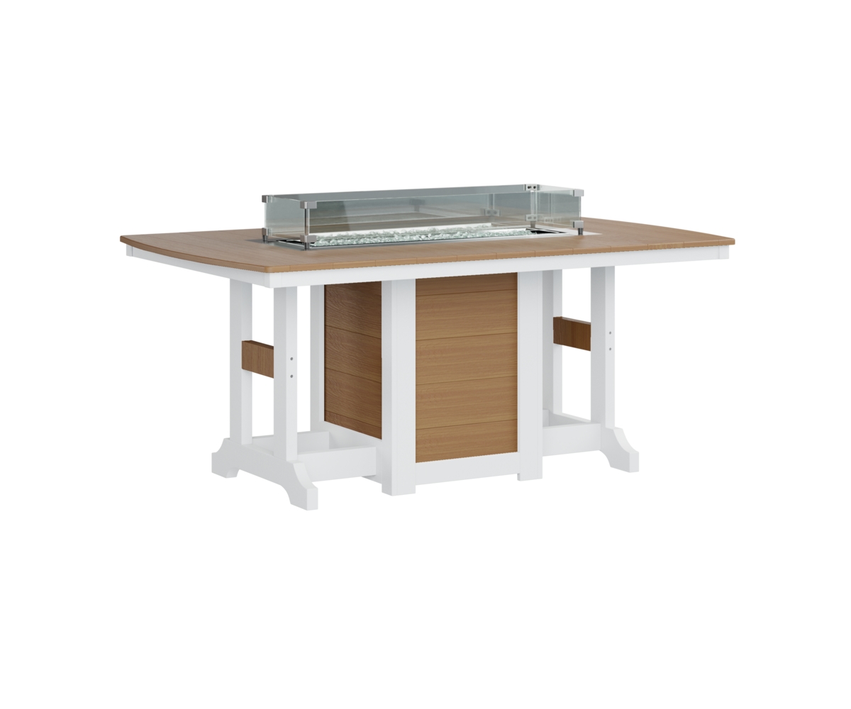 Gc 44X72 Rec Fire Table Dining