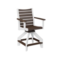 Brazilian Walnut & White