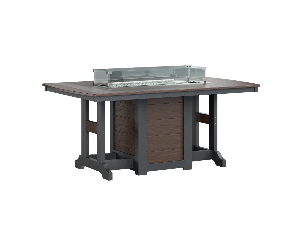 Gc 44X72 Rec Fire Table Dining