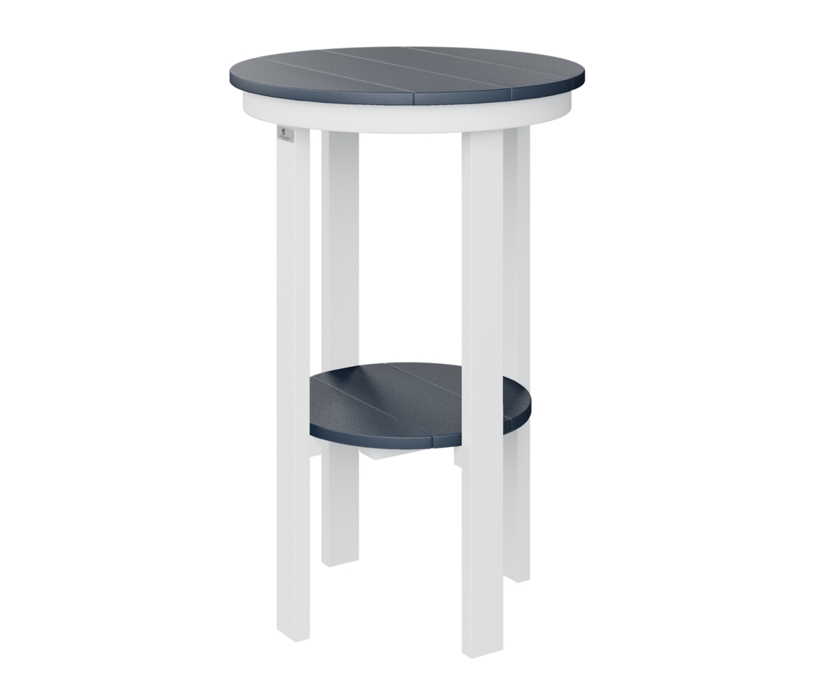 Round End Table Bar