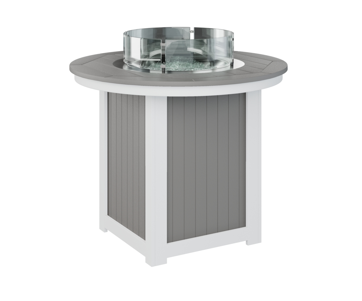 Donoma 44" Round Counter-Height Fire Table