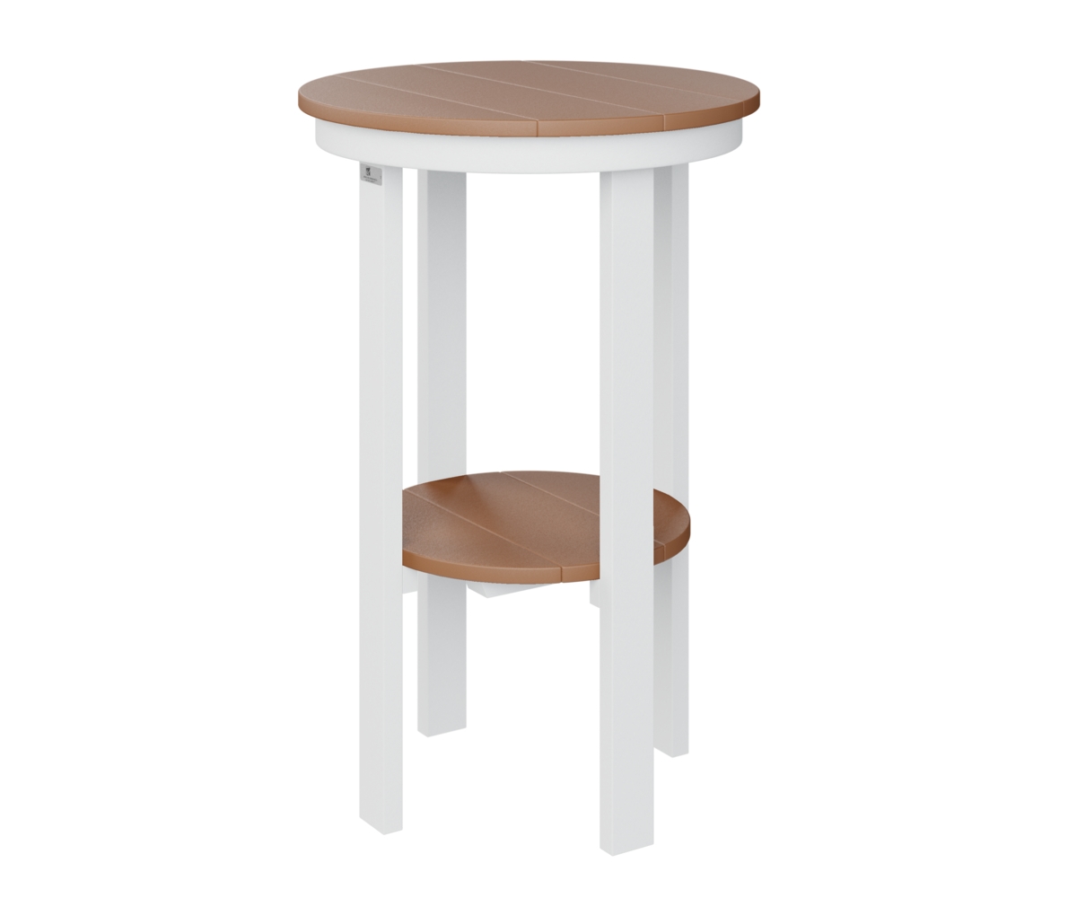Round End Table Bar