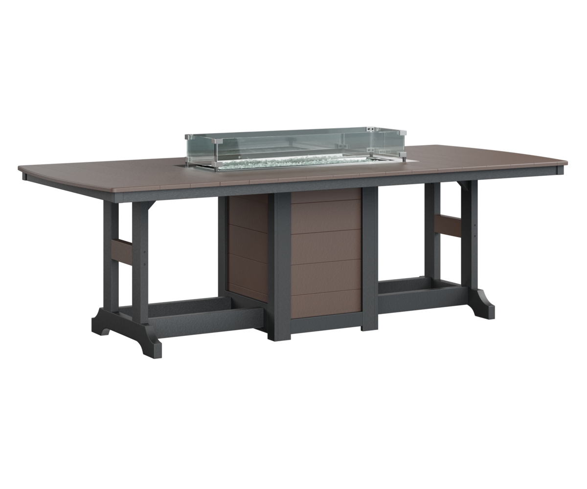 Gc 44X96 Rec Fire Table Dining