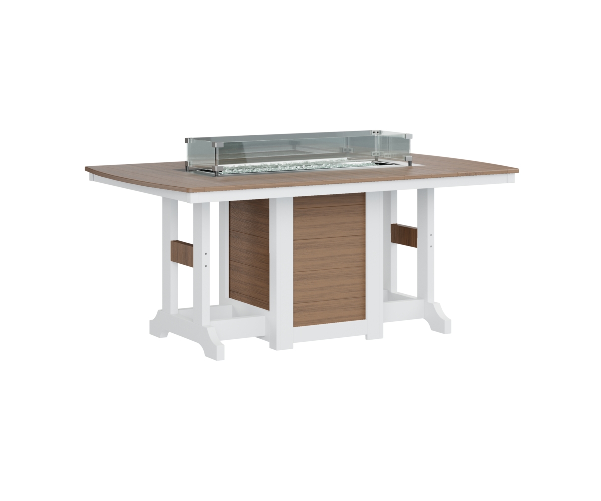 Gc 44X72 Rec Fire Table Dining