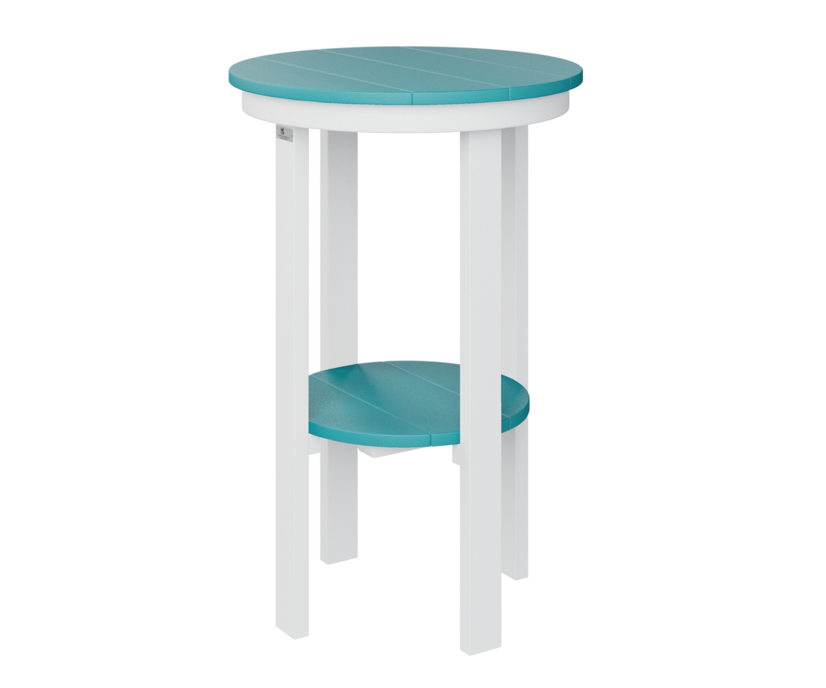 Round End Table Bar