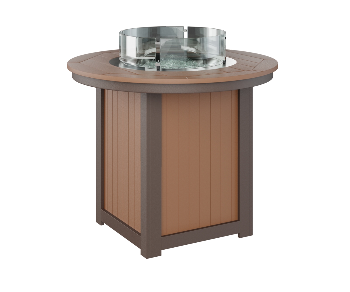 Donoma 44" Round Counter-Height Fire Table