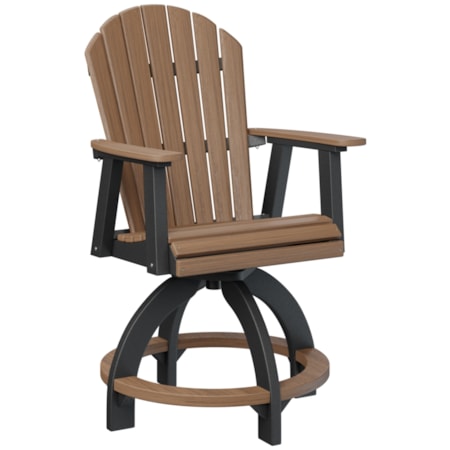 Comfo-Back Swivel Counter Chair