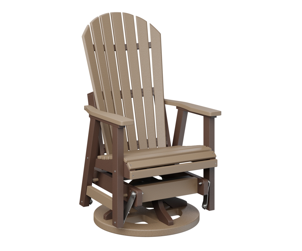 Comfo-Back Swivel Glider Chair w/Adjustable Glider Base