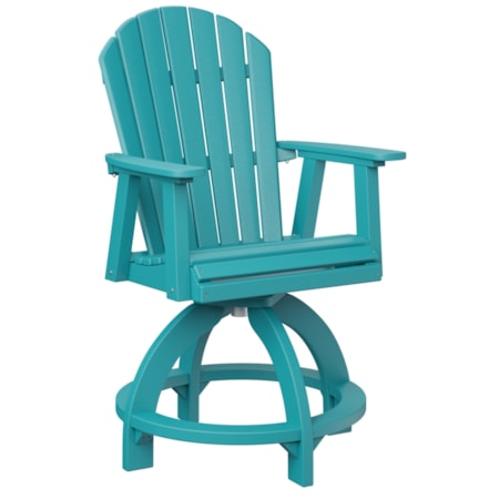 Comfo-Back Swivel Counter Chair
