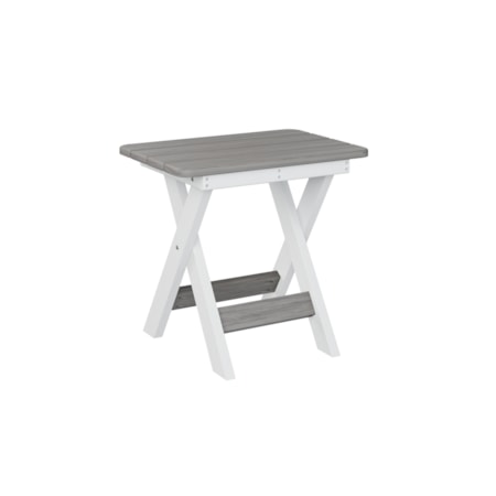 Folding End Table
