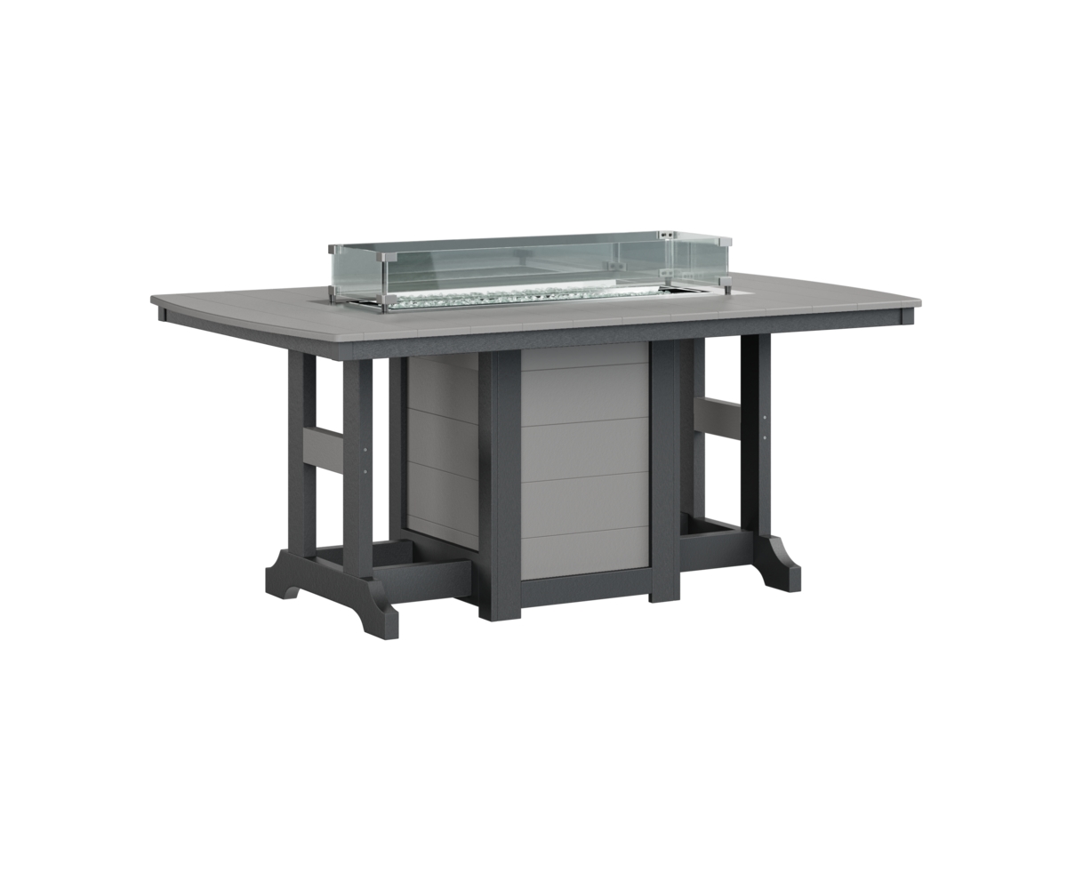 Gc 44X72 Rec Fire Table Dining