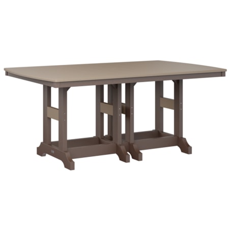 Gc 44"X72" Rect Table Counter