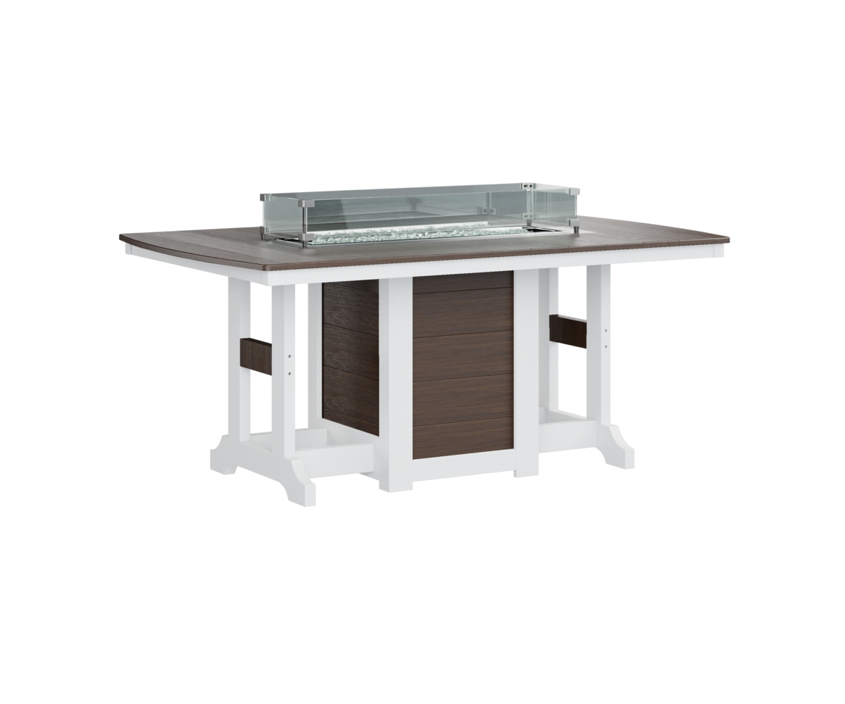 Gc 44X72 Rec Fire Table Dining