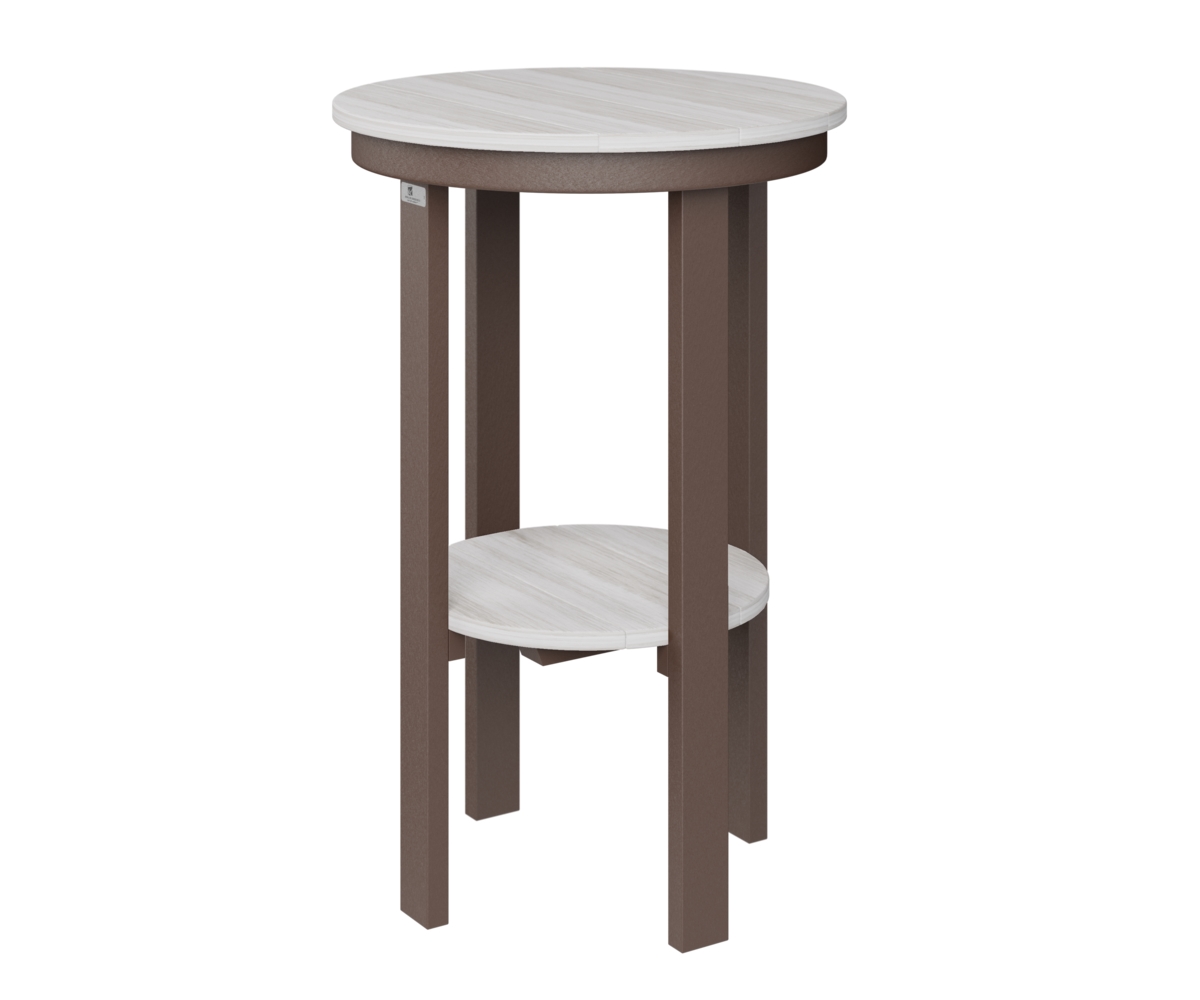 Round End Table Bar