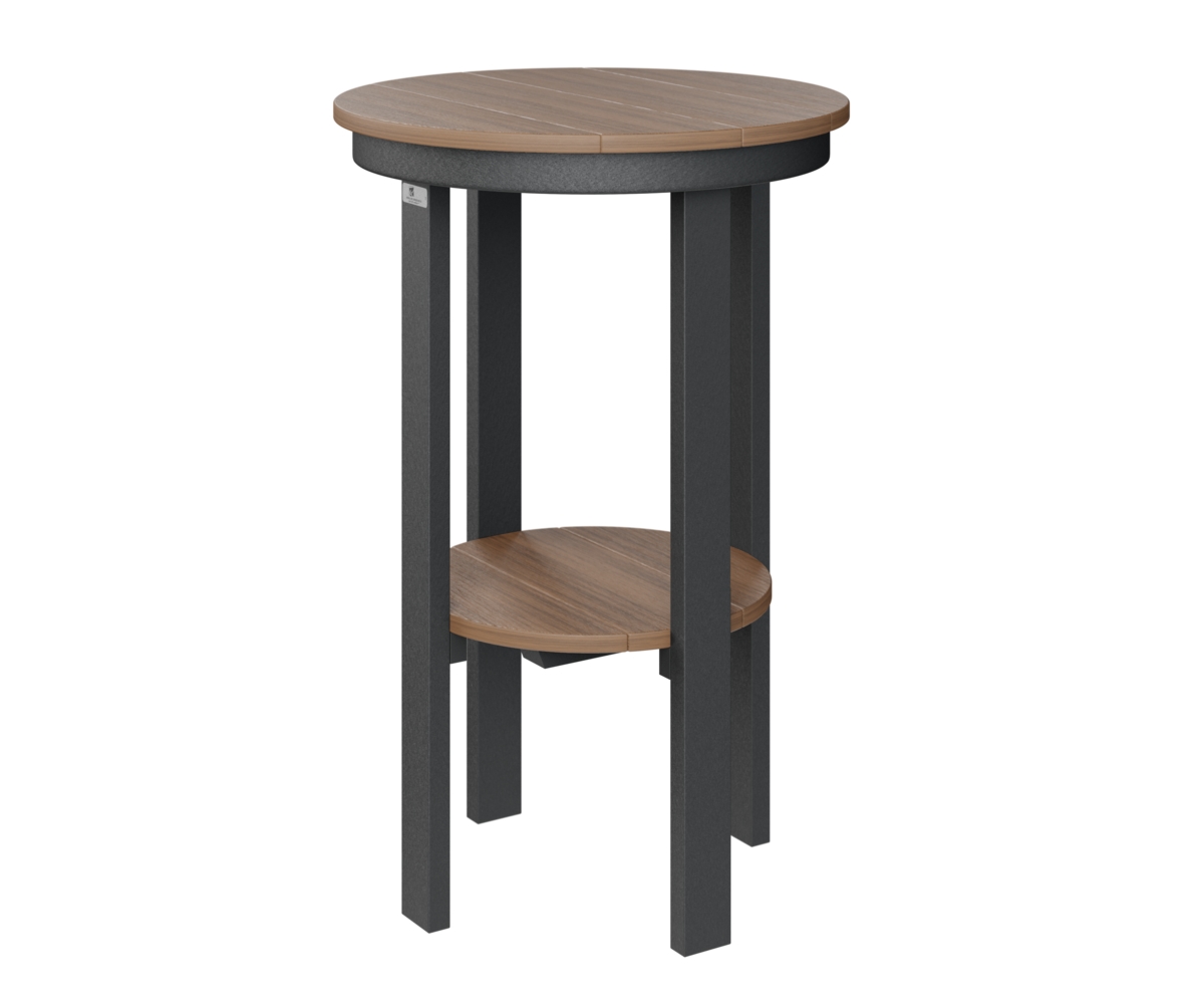 Round End Table Bar