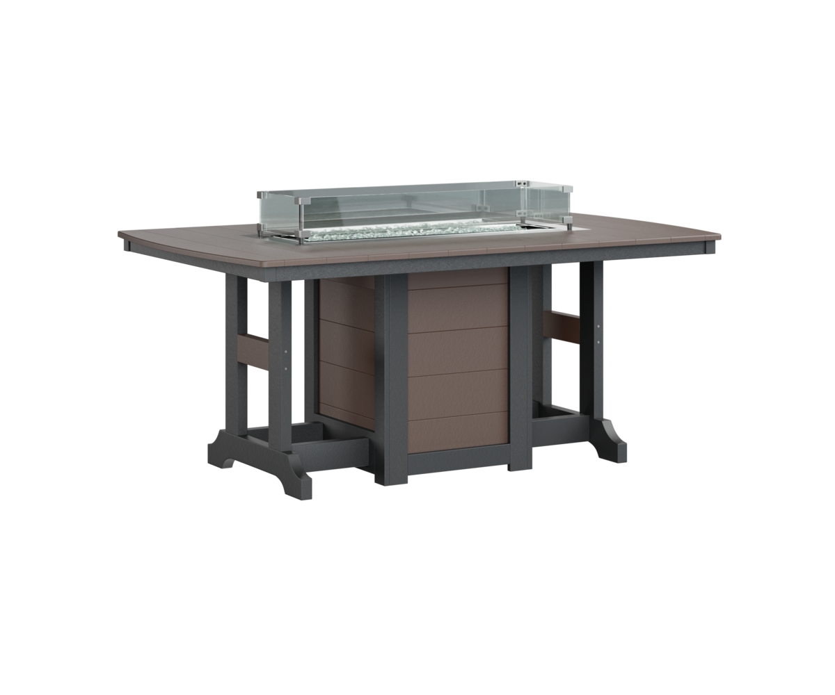 Gc 44X72 Rec Fire Table Dining