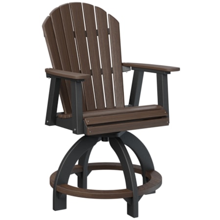 Comfo-Back Swivel Counter Chair
