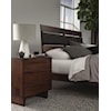 West Brothers CAMBER King Leather Bed