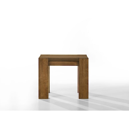 Walnut End Table