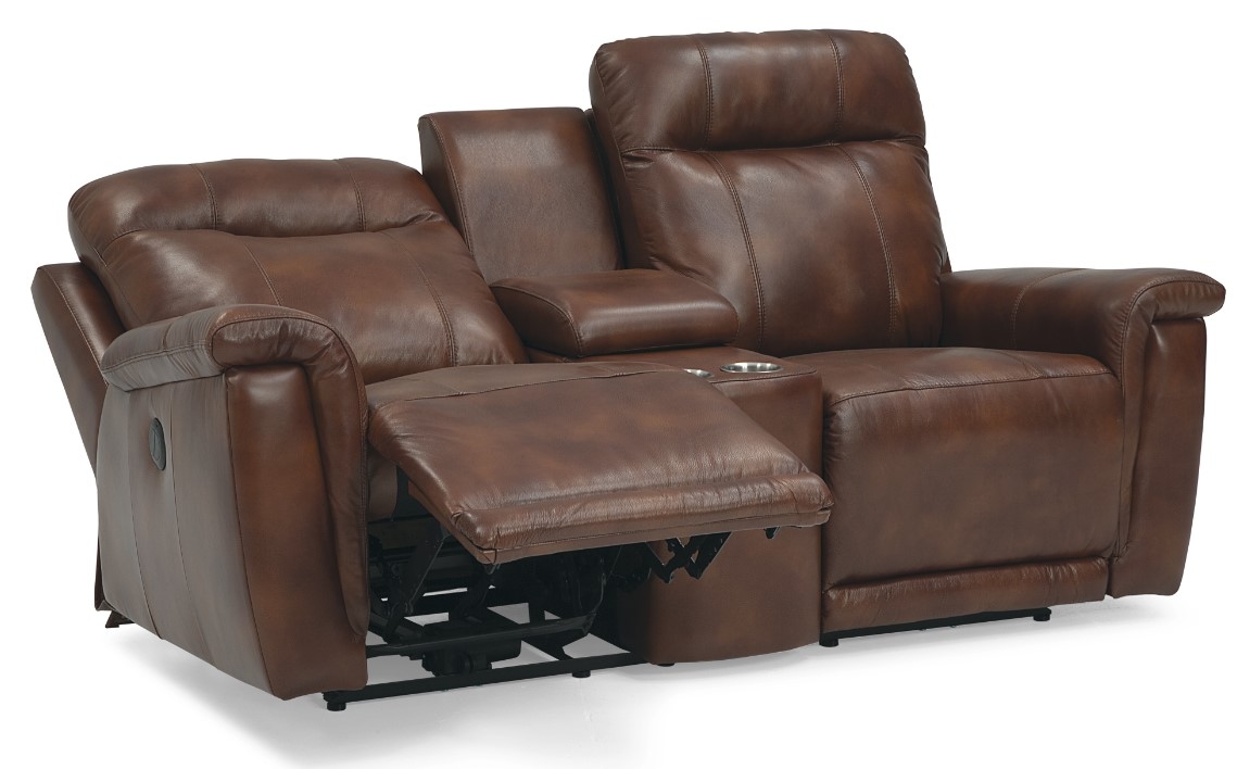 Power Loveseat with Console