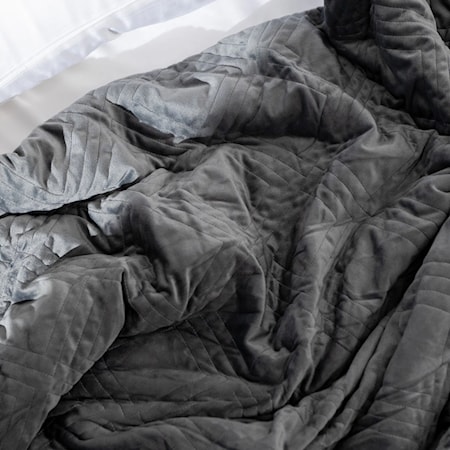 King Weighted Blanket 30lbs Grey