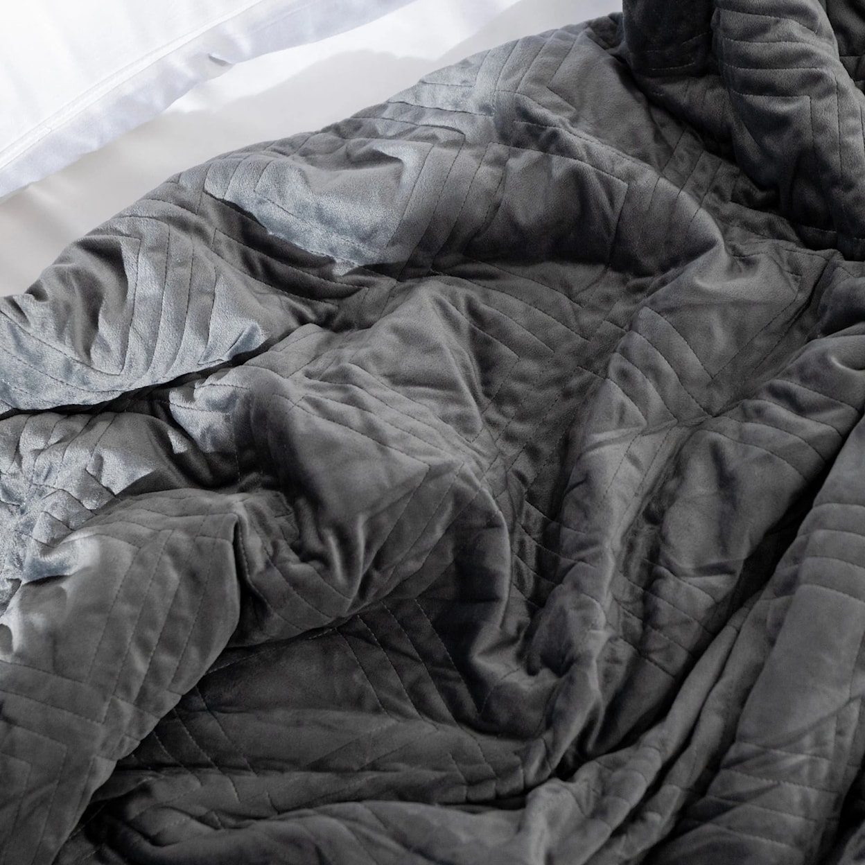 Hush Classic King Weighted Blanket 30lbs Grey