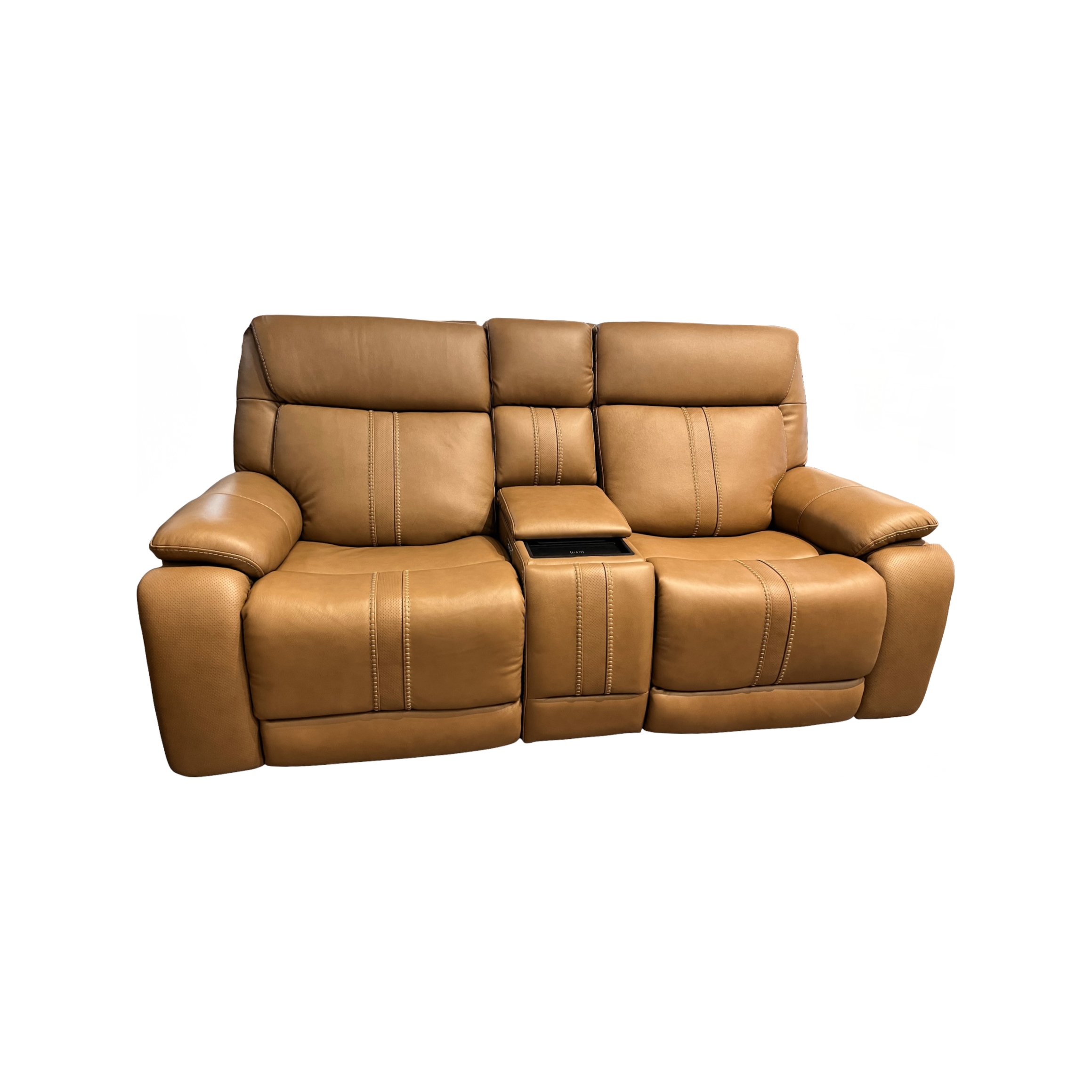 Multi Media Console Loveseat