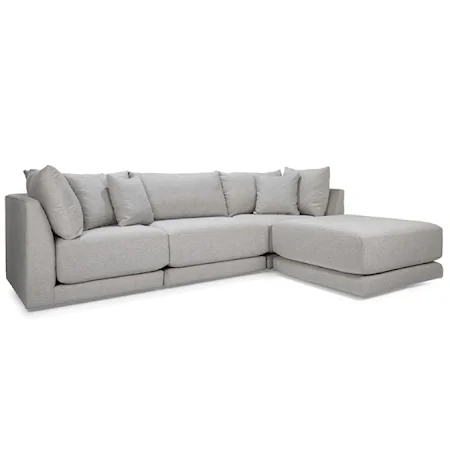 3 Piece Sectional - Ottoman Not Included