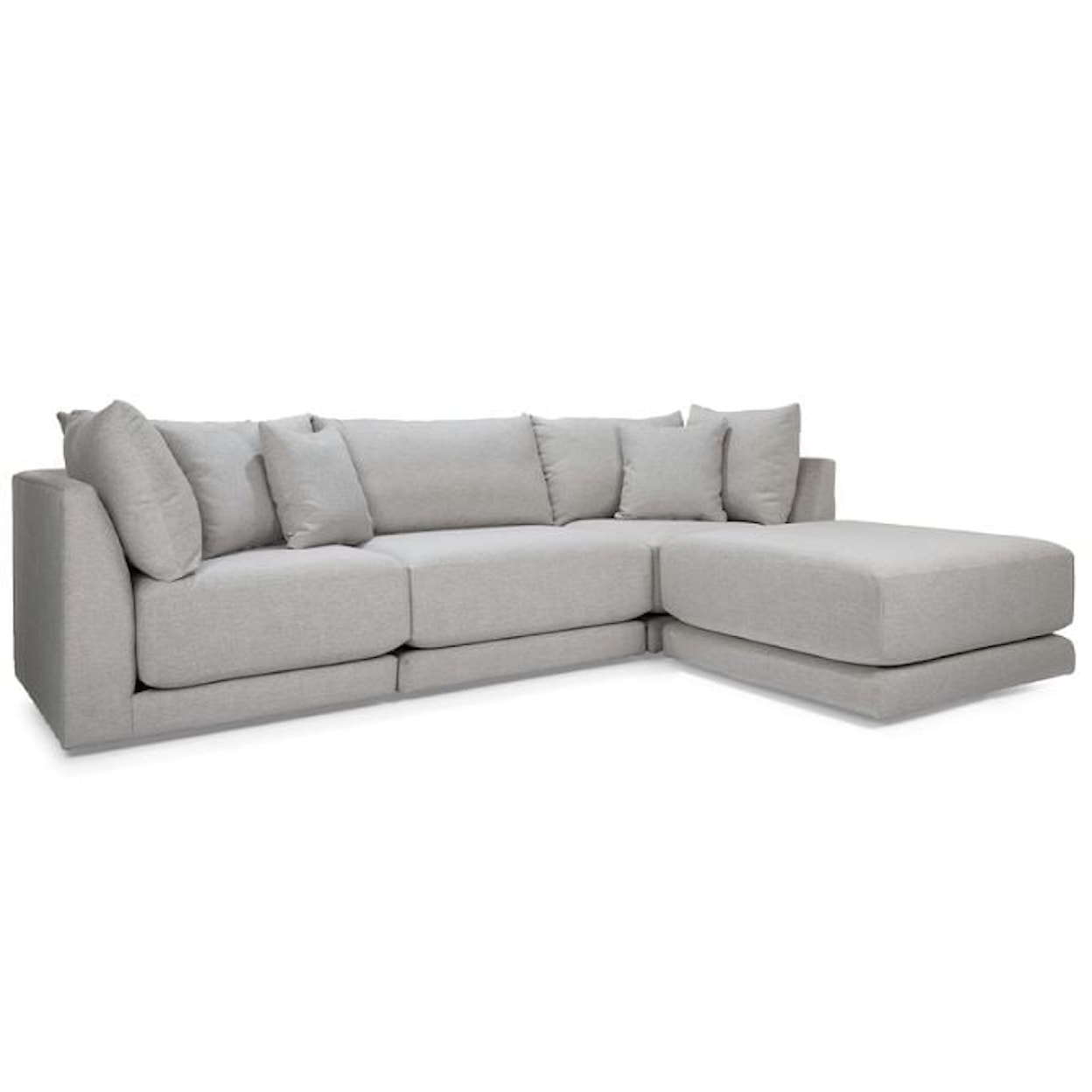 Superstyle Lynney 3 Piece Sectional - Ottoman Not Included