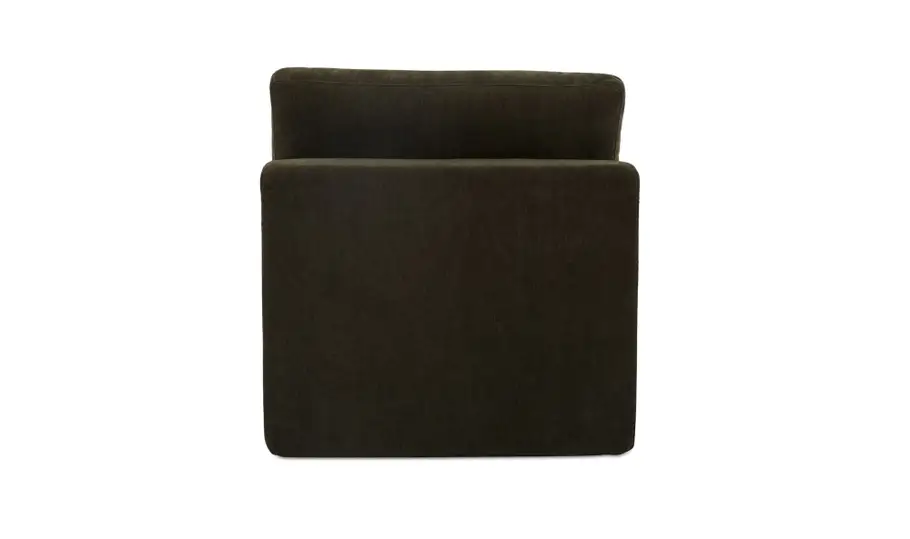 Slipper Chair Dark Green