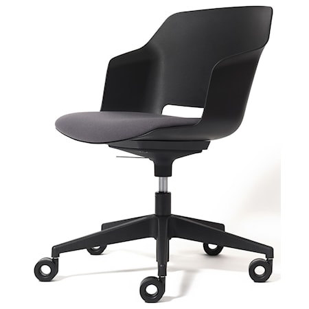 Clop Black Office Chair