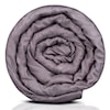 Hush Iced Weighted Blanket Grey 30lbs Iced Weighted