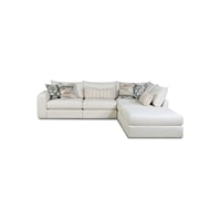 4 Piece Sectional-ottoman not included