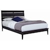 West Brothers CAMBER King Leather Bed
