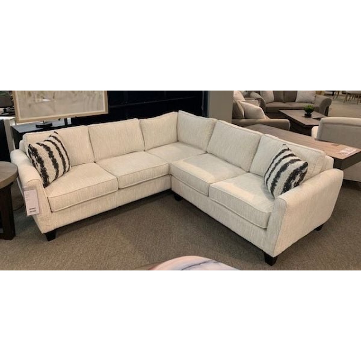 Lewis Home 4426 2 Piece Sectional