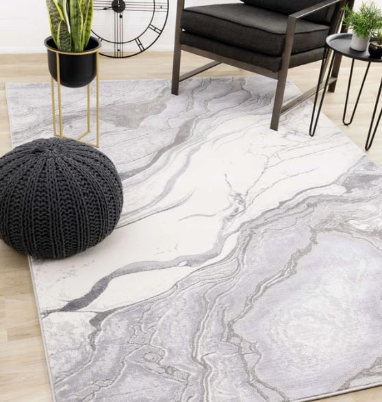 Kalora Rugs 525.5895A175J-SO Emory 5895 Grey White | Stoney Creek ...