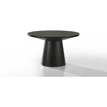 29" Large Black Black Table