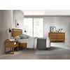 Donald Choi Canada Bloc Queen Bed Walnut