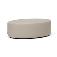 Oval Large Ottoman