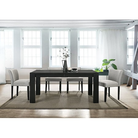 Black Dining Table