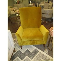 Contemporary Wing Accent Chair