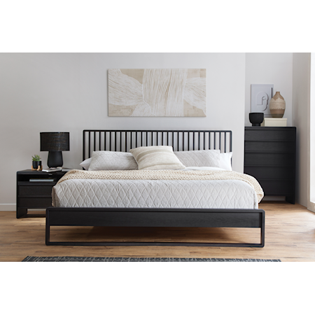 Queen Slat Bed