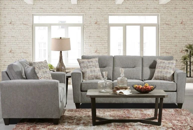 Fusion Furniture Everleigh Sofa Stoney Creek Furniture Uph Stationary Sofas