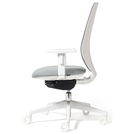 Skin White Office Chair