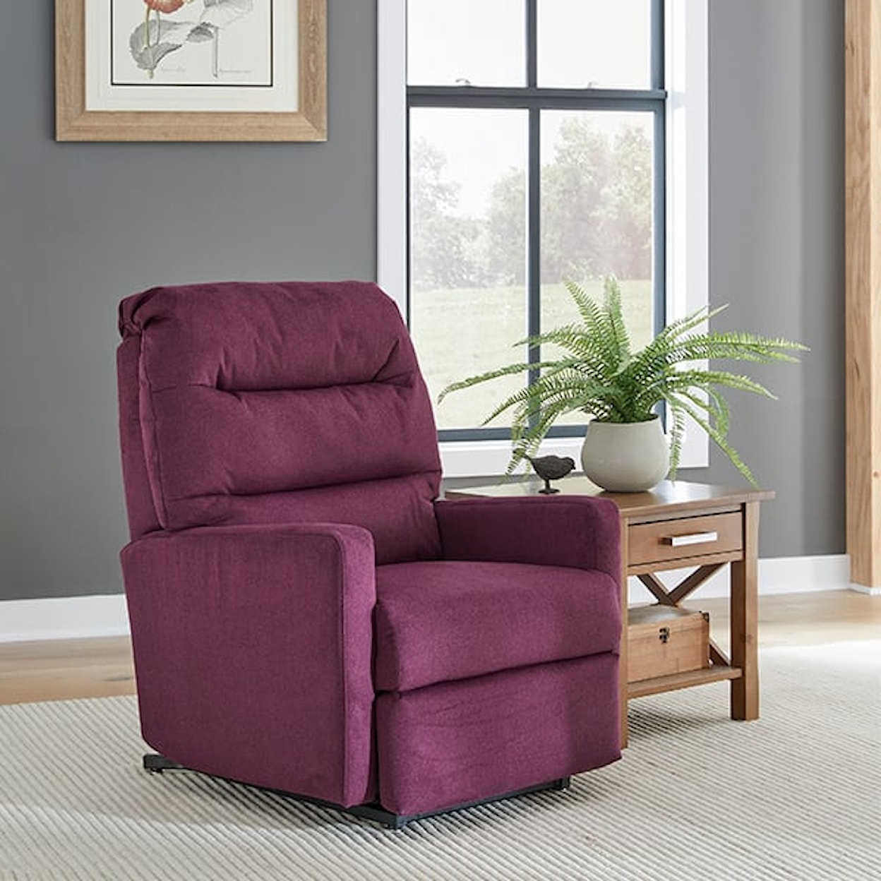 Best Home Furnishings Davida Power Tilt Headrest Lift Recliner