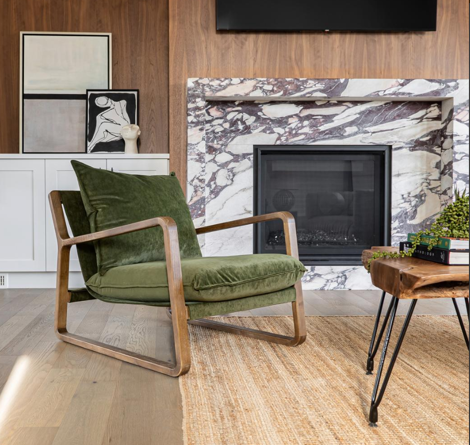 Finn Green Sling Chair