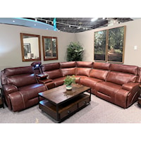Transitional Reclining Sectional