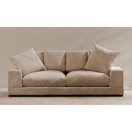 Cappuccino Plunge Sofa